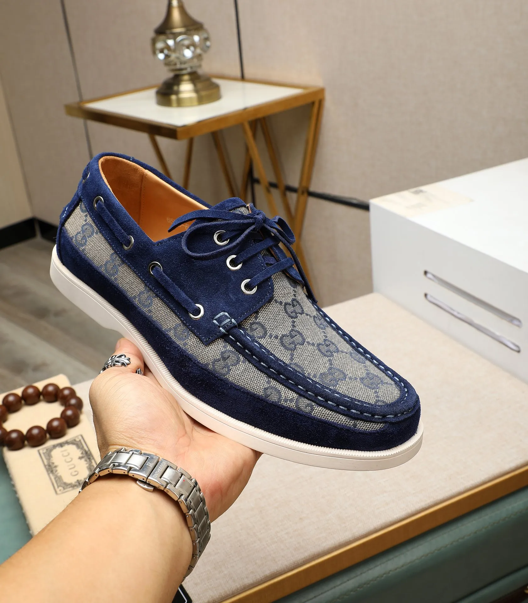 Men's shoes💰540 GUCCI🔍🔍2024 latest model On sale at the counter at the same time, original calfskin imported from Italy, cowhide lining, (high-end, noble, and classy) with exquisite workmanship, soles: original soles specially provided by the original factory, ⚠Exclusive double-layer movable molded soles are super comfortable⚠, real photos🎬The real ones are better🔍🔍"High quality·Follow the order" code number 38-44